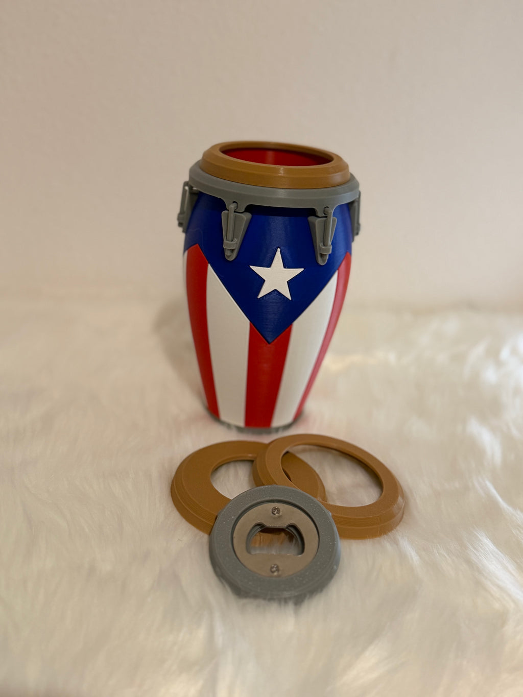 Puerto Rico Can Holder 3 en 1