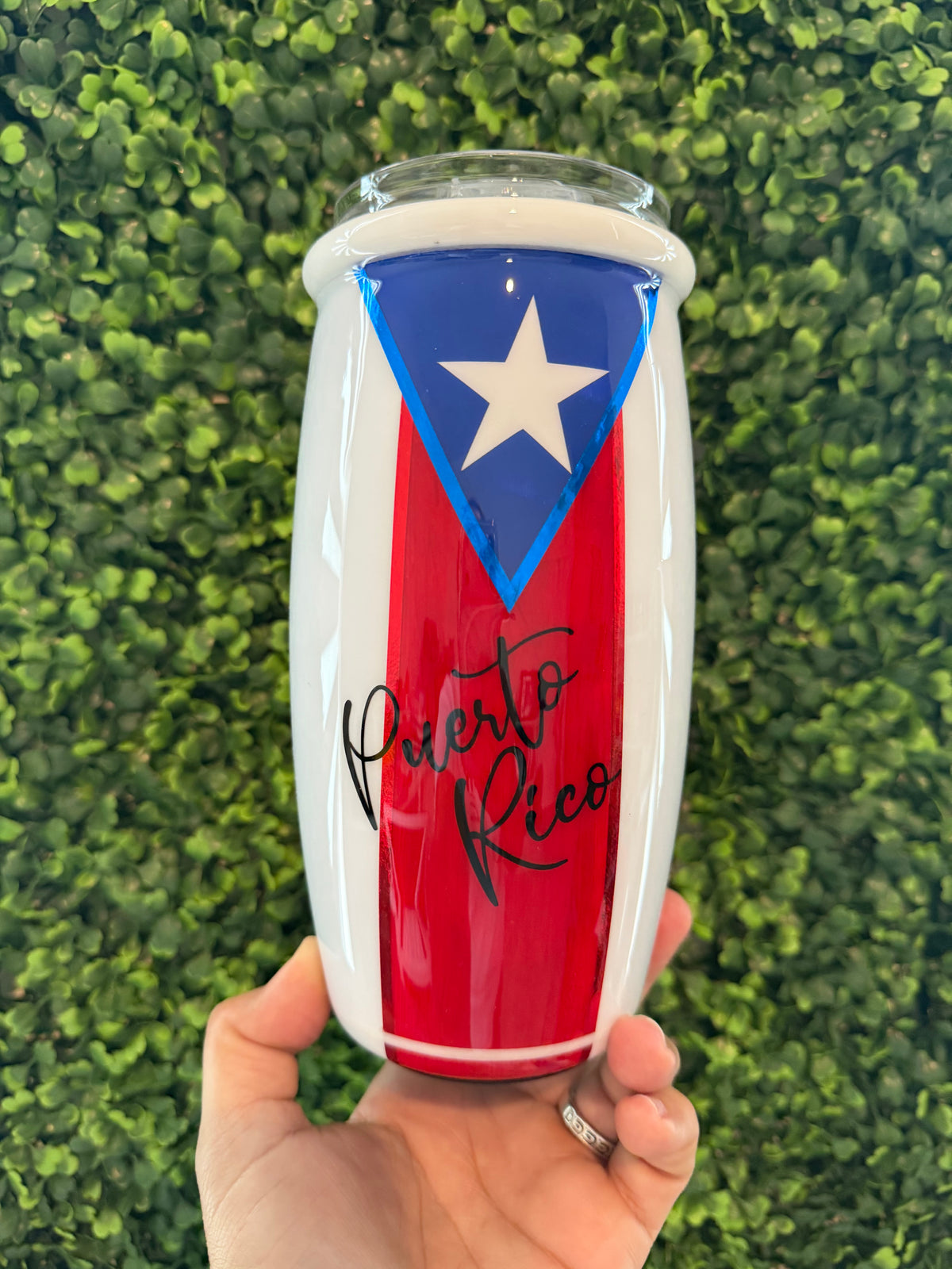 PR Conga Tumbler - Stainless Steel / Hand-Painted & Personalized